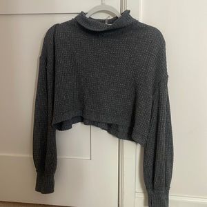 Free people cropped sweater